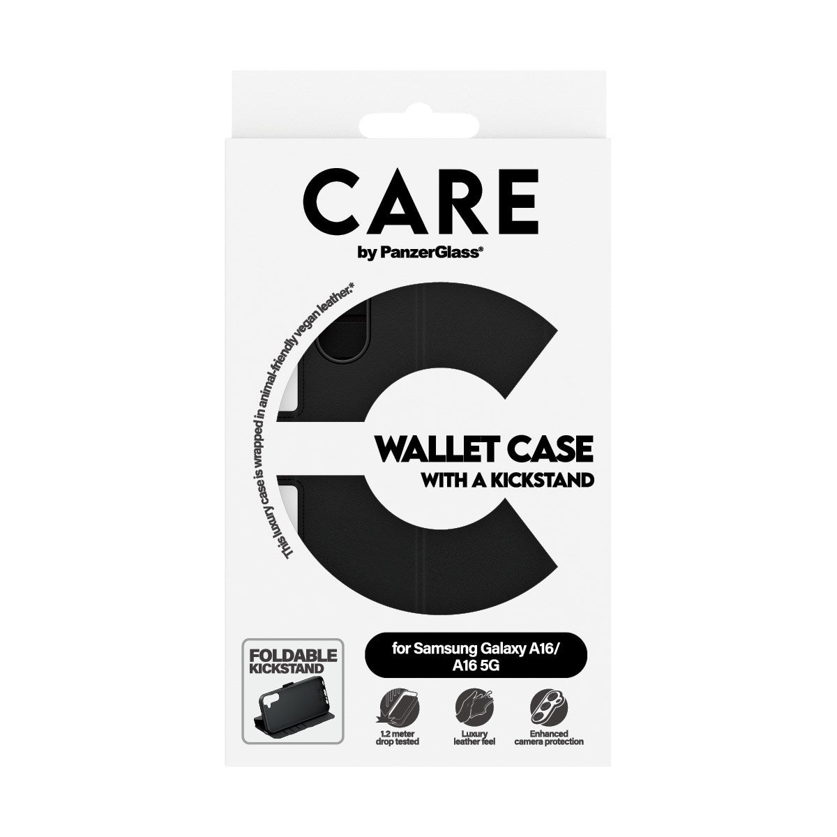 CARE by PanzerGlass® Feature Wallet Case w. Kickstand Samsung Galaxy A16 4G | A16 5G